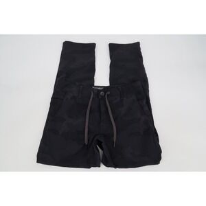 686 Everywhere Chino Pants Men's 32x32 Slim Fit Black Camo Drawstring Hiking